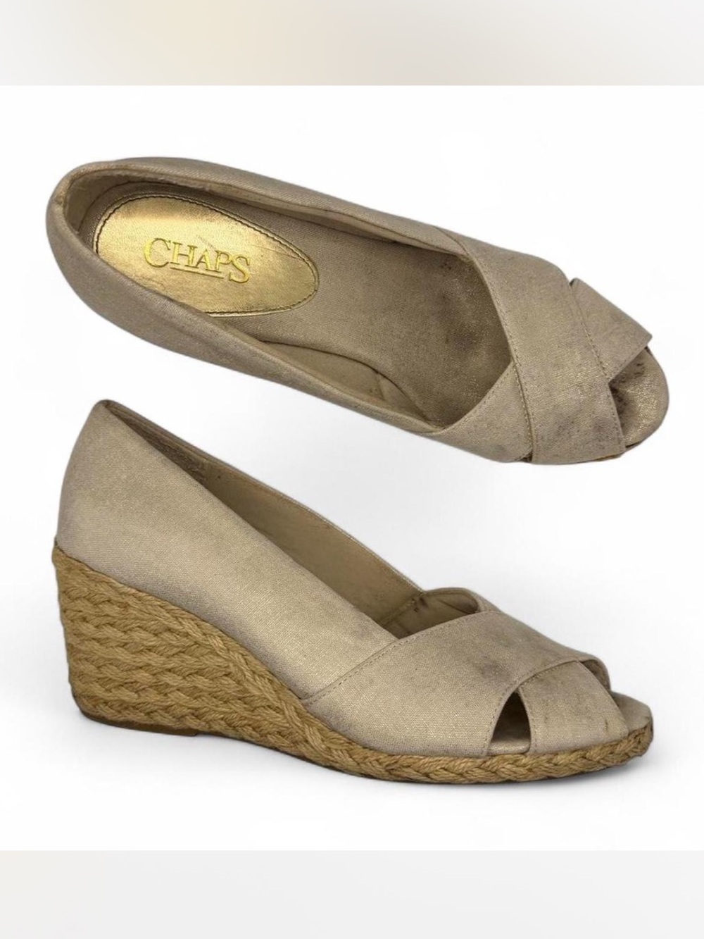 Chaps Dakoda Espadrille Wedge Sandal